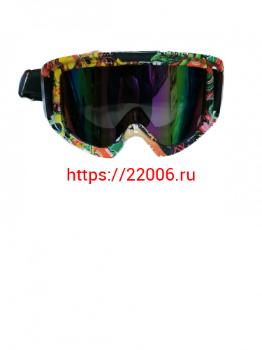 Очки 815-33 оправа белая, линза радужная резинка черная Очки 815-33 оправа белая, линза радужная резинка черная