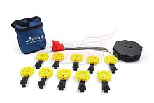 Набор жерлиц на подставке ЖЗ-02М (d-185мм.катушка d-85мм) (10шт) ТОНАР