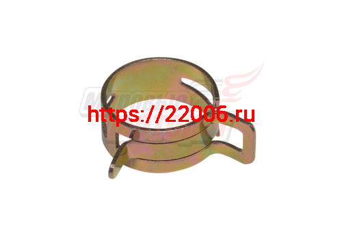 Хомут шланга пружинный, ленточный, диаметр 6 мм