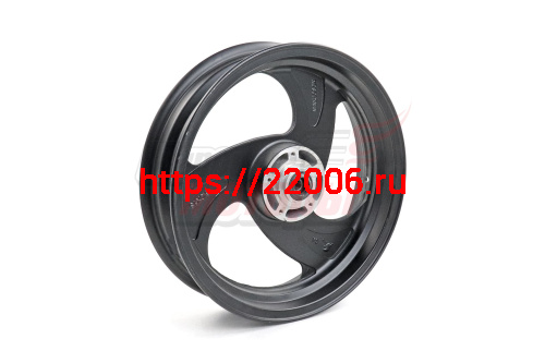 Обод 13" передний литой чёрный Storm CROSS (3,0"х13")