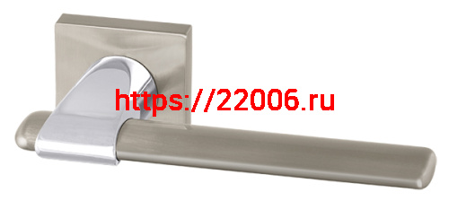 Ручка Armadillo (Армадилло) раздельная AJAX USQ1 SN/CP-3 Мат никель/хром Ручка Armadillo (Армадилло) раздельная AJAX USQ1 SN/CP-3 Мат никель/хром