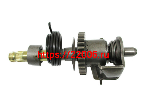 Вал пусковой в сборе 157FMI, 162FMJ, 166FMM (CG125-250, CB125-250)