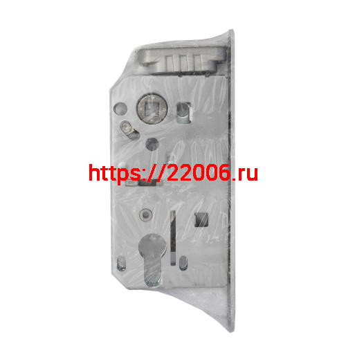 Замок Bonaiti (Бонаити) межкомнатный магнитный под цилиндр B-FORTY №68 с отв. пл. F45 (матовый хром), планка 190 мм фото 2 Замок Bonaiti (Бонаити) межкомнатный магнитный под цилиндр B-FORTY №68 с отв. пл. F45 (матовый хром), планка 190 мм фото 2