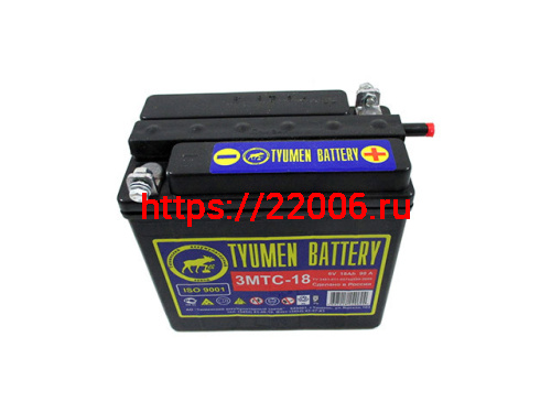 Аккумулятор Тюмень 12V 9А 3МТС-18 Аккумулятор Тюмень 12V 9А 3МТС-18