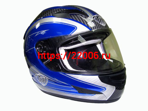 Мотошлем THH TS-42 №7 pearl blue/ gray (L) Мотошлем THH TS-42 №7 pearl blue/ gray (L)