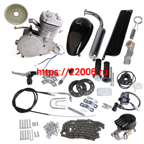 Двигатель Веломотор50 (5) (КОМПЛЕКТ для установки) 2,3 л.с Двигатель Веломотор50 (5) (КОМПЛЕКТ для установки) 2,3 л.с
