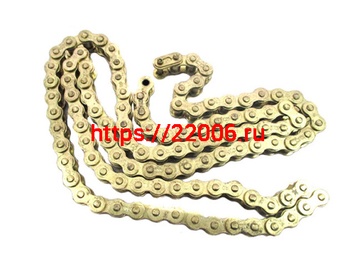 Цепь приводная 420*108 KMC усиленная желтая Цепь приводная 420*108 KMC усиленная желтая