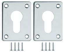 Накладка Fuaro (Фуаро) на цилиндр ESC.C+C/K.set (ESC083) CP хром (2шт.)