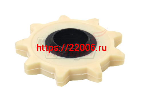 Звездочка направляющая (мягкая) со ступицей под 205 подшипник Звездочка направляющая (мягкая) со ступицей под 205 подшипник