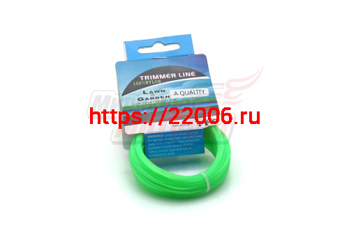 Леска триммерная (1,3*15м) TRIMMER LINE с картонной этикеткой (звезда) "ММ"