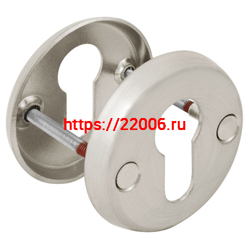 Декоративная Fuaro (Фуаро) накладка ESC-С-001-SN цилиндровая (матовый никель) Декоративная Fuaro (Фуаро) накладка ESC-С-001-SN цилиндровая (матовый никель)