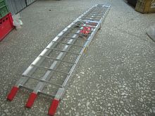 Трап алл. 4340В (1 ШТ) для погрузки мотоцикла, АТВ (226*29,5 см) max 340 кг, вес 7 кг