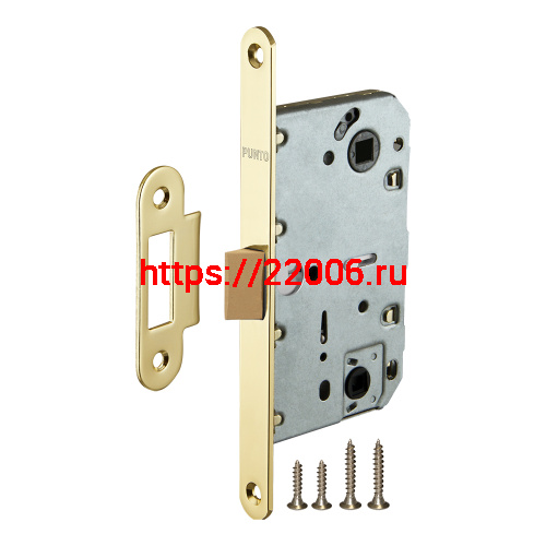 Защелка Punto (Пунто) врезная PL96WC-50/BL GP (золото) Защелка Punto (Пунто) врезная PL96WC-50/BL GP (золото)