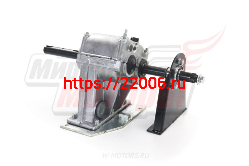 Коробка реверса мотобуксировщика со звездой (CG/CB), с доп. опорой фото 3