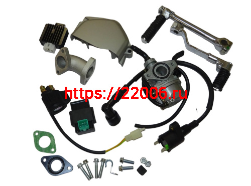 Двигатель 4т. 110 см3 YX-110 (1P53FMH) (возд охл., МКПП4, все вверх, эл+кик) НИЖ.ЭЛ.СТ для питбайко фото 2 Двигатель 4т. 110 см3 YX-110 (1P53FMH) (возд охл., МКПП4, все вверх, эл+кик) НИЖ.ЭЛ.СТ для питбайко фото 2