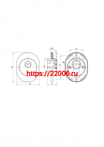 Броненакладка Fuaro (Фуаро) DEF 4825 SG МАТ ЛАТУНЬ фото 4 Броненакладка Fuaro (Фуаро) DEF 4825 SG МАТ ЛАТУНЬ фото 4