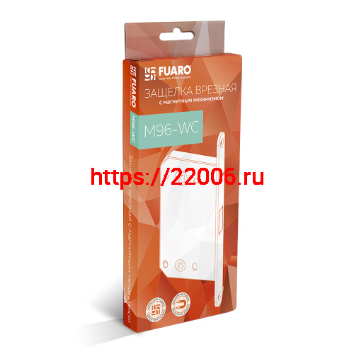 Защелка Fuaro (Фуаро) врезная MAGNM96WC-50 (M96WC-50) SSG сатинированное золото фото 2