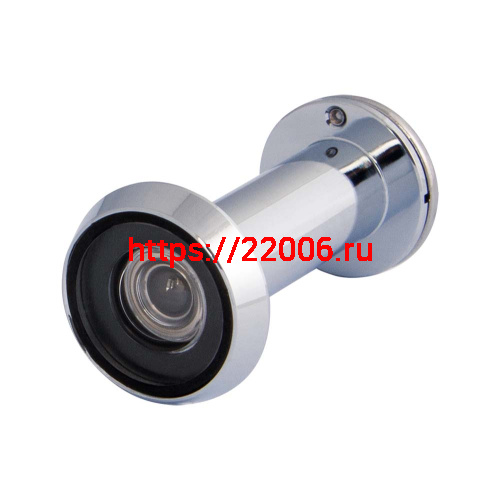 Глазок Fuaro (Фуаро) дверной, оптика пластик DV-LUX 3/90-50/Z (VIEWER 3 DVZ_LUX) CP хром
