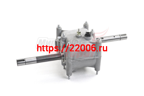 Коробка реверса мотобуксировщика (редуктор без цепи) с длинным валом