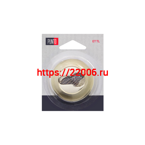 Накладка Punto (Пунто) под цилиндр LM/A ET.R.TL54 SG/GP-4 матовое золото/золото Накладка Punto (Пунто) под цилиндр LM/A ET.R.TL54 SG/GP-4 матовое золото/золото