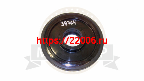 Колесо катка Тайга пластик.большое (черный 165мм)