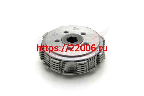 Диски сцепления с барабаном внутренним в сборе 163FML-2 (200cc) (под подш.6003) LIFAN оригинал Диски сцепления с барабаном внутренним в сборе 163FML-2 (200cc) (под подш.6003) LIFAN оригинал