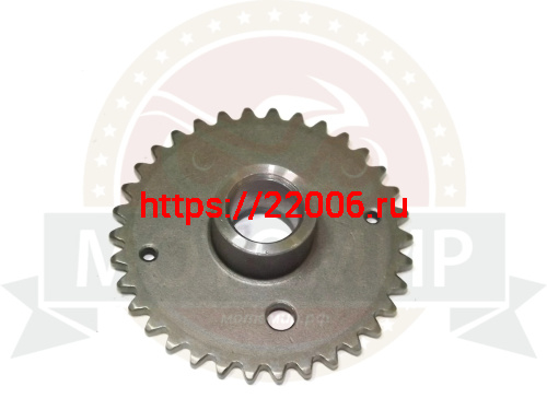 Звезда 34 зуб. распредвала ГРМ d15мм GY6-50, FT50QT-4А ведомая Звезда 34 зуб. распредвала ГРМ d15мм GY6-50, FT50QT-4А ведомая