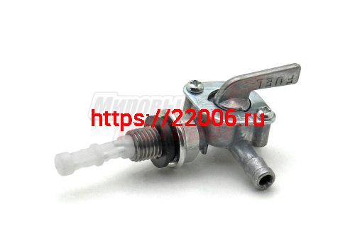 Бензокран бензогенератора (168F-2/188F) (М10 с НАРУЖНОЙ резьбой, под бензобак с внутренней резьбой) Бензокран бензогенератора (168F-2/188F) (М10 с НАРУЖНОЙ резьбой, под бензобак с внутренней резьбой)