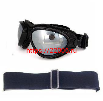 Очки S12395 оправа черная линза зеркальная Очки S12395 оправа черная линза зеркальная