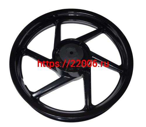 Обод 17" задний литой, барабан. тормоз 2,5-17 Баджадж Боксер 150 DJ151087 (аналог) фото 2 Обод 17" задний литой, барабан. тормоз 2,5-17 Баджадж Боксер 150 DJ151087 (аналог) фото 2