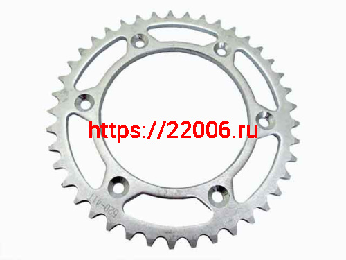 Звезда ведомая 520*41T KAYO K6, T4, T6 ( JT R210) Звезда ведомая 520*41T KAYO K6, T4, T6 ( JT R210)