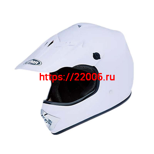 Мотошлем YM-210 KIDS белый (L) Мотошлем YM-210 KIDS белый (L)
