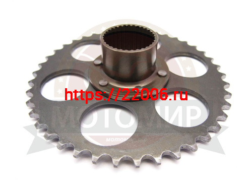 Звезда 42 зуб. (520) цепи, задняя Иж голая, шлицевая цепи, СN (кол-во в коробке 20 шт) Звезда 42 зуб. (520) цепи, задняя Иж голая, шлицевая цепи, СN (кол-во в коробке 20 шт)