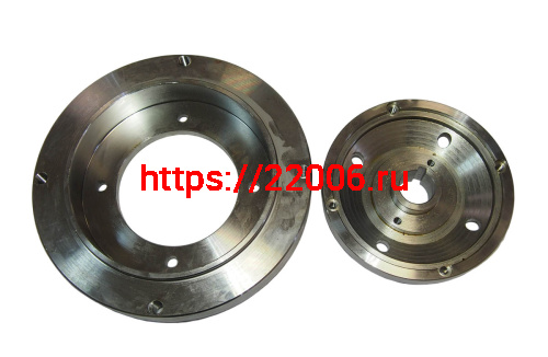 Переходник для установки на Агрос дв. LIFAN 8-9-11-13-15 л.с., посадка (4 отв х 90, цент. отв 100мм) фото 2