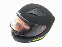 Мотошлем YM-832 Graphics матовый черно-желтый (XS)