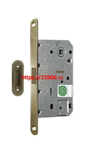 Защелка Guardian (Гардиан) межкомнатная магнитная Soft 1М MG24K, матовое золото 24К /128:7107/ Защелка Guardian (Гардиан) межкомнатная магнитная Soft 1М MG24K, матовое золото 24К /128:7107/