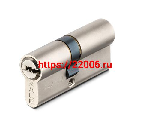 Цилиндровый Kale kilit (Кале килит) механизм 164 SN/62 (26+10+26) mm никель 5 кл.