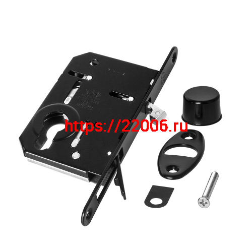 Корпус AGB (АГБ) врезного замка под цилиндр для раздвижных дверей SCIVOLA TRE B08982.50.93 (черный) фото 2 Корпус AGB (АГБ) врезного замка под цилиндр для раздвижных дверей SCIVOLA TRE B08982.50.93 (черный) фото 2