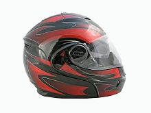 Мотошлем THH T-797 №2 black/ red (S)