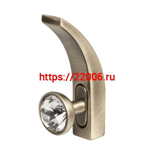 Крючок Ajax (Аякс) настенный MB-LM/K-004 ABG зеленая бронза