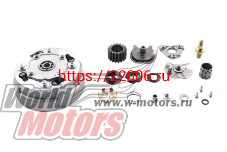 Сцепление в сборе 1P47FMD,1P47FME,1P52FMH (70-110cc)(под шестерню 17 зубов) Сцепление в сборе 1P47FMD,1P47FME,1P52FMH (70-110cc)(под шестерню 17 зубов)