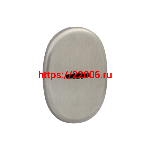 Накладка Fuaro (Фуаро) на сувальдный замок ESC.S-auto.ECO/OV.477 (ESC 477 eco) с авт. шторками SN матовый никель Накладка Fuaro (Фуаро) на сувальдный замок ESC.S-auto.ECO/OV.477 (ESC 477 eco) с авт. шторками SN матовый никель