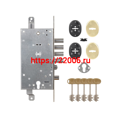 Замок Mottura (Моттура) врезной двухсистемный 54.787, (без накладок) ключ 60 мм фото 2 Замок Mottura (Моттура) врезной двухсистемный 54.787, (без накладок) ключ 60 мм фото 2