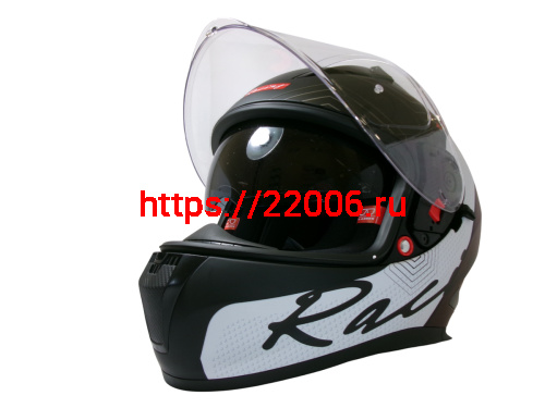 Шлем TVS RACING (Индия) STREET D/V DULL BLACK RED размер XL, + пинлок в комплекте, очки фото 7 Шлем TVS RACING (Индия) STREET D/V DULL BLACK RED размер XL, + пинлок в комплекте, очки фото 7