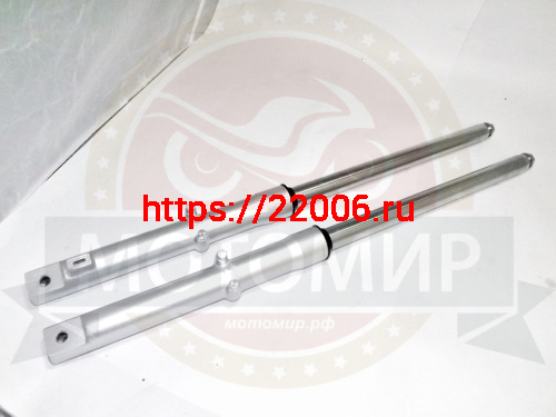 Перо вилки передней FLASH левое/правое, барабан. тормоз (НАБОР)