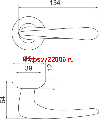 Ручка Armadillo (Армадилло) раздельная R.LD54.Pava (Pava LD42) GP/SG-5 золото/матовое золото TECH (кв. 8х140) фото 3 Ручка Armadillo (Армадилло) раздельная R.LD54.Pava (Pava LD42) GP/SG-5 золото/матовое золото TECH (кв. 8х140) фото 3