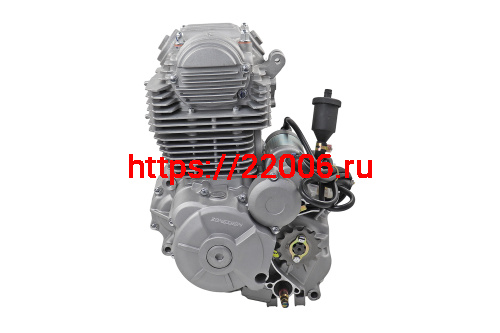 Двигатель 172FMМ (CBB250) с балансировочным валом (педаль п/п,кикстартер) СЕРЕБРИСТЫЙ фото 2