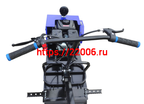 Мотобуксировщик компактный с седельным модулем ЛИДЕР-ДЕЛЬТА-2S-CVTL (+фара), 8+ лс. ВАРИАТОР TAV2-40 фото 5