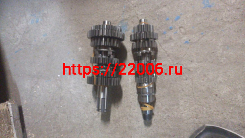 Валы КПП (первичный+вторичный) в сборе ZS 172FMM-5 (5-ступ.) Валы КПП (первичный+вторичный) в сборе ZS 172FMM-5 (5-ступ.)