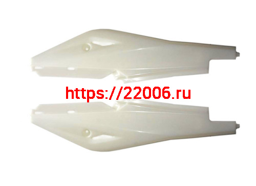Пластик боковой задний (пара) TTR250-2 белый Пластик боковой задний (пара) TTR250-2 белый
